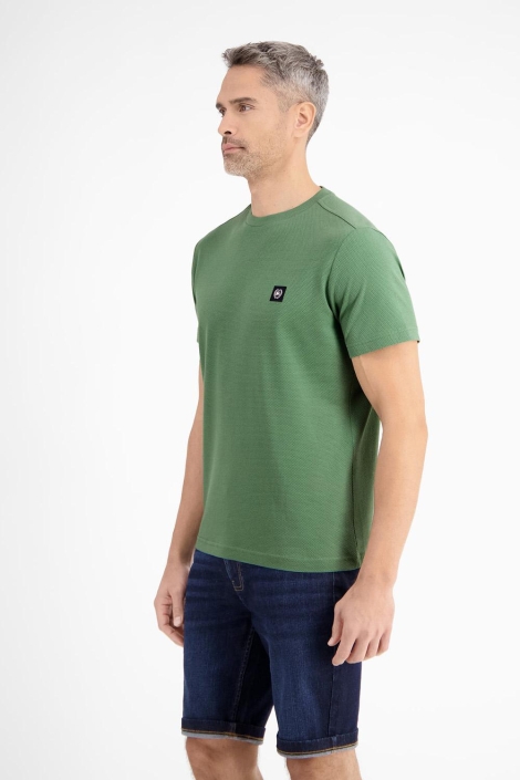 Lerros t-shirt/serafino 1/2 arm